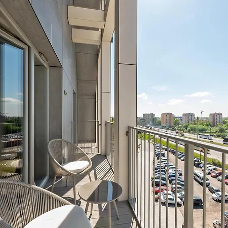 Lägenhet Grano - Pool, Sauna, & Parking By Downtown Gdańsk