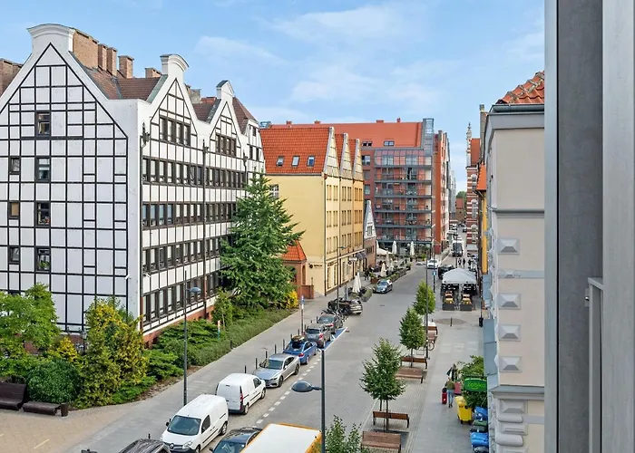 Lägenhetshotell Grano - Pool, Sauna, & Parking By Downtown Gdańsk