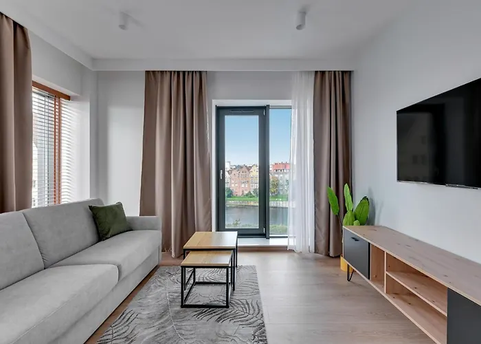 Grano - Pool, Sauna, & Parking By Downtown Lägenhetshotell Gdańsk