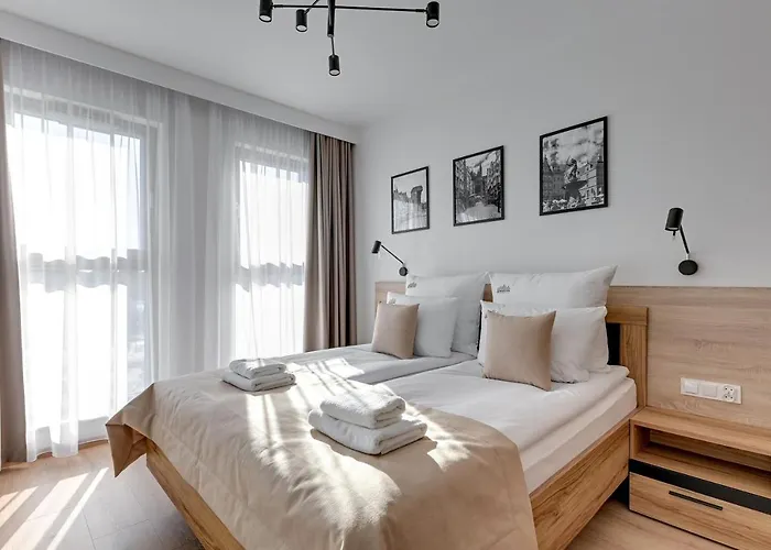 Lägenhetshotell Grano - Pool, Sauna, & Parking By Downtown Gdańsk